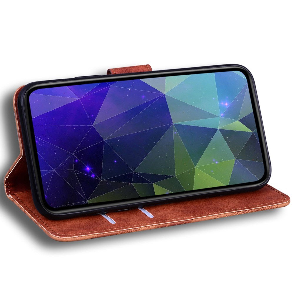 EIDERWOOD Realme 11 Pro+ 5G / 11 Pro 5G Blødt Kunstlæder Mobil Cover m. Pung - Brun