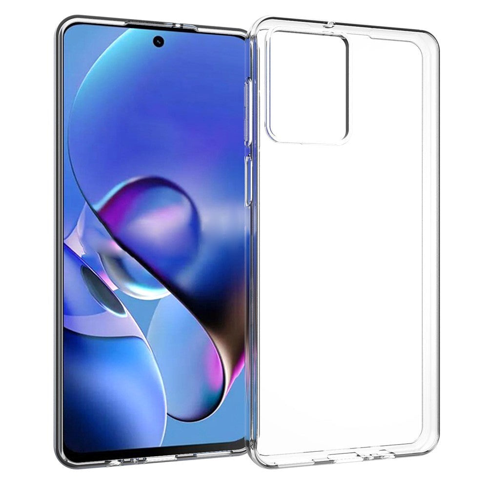 Motorola Moto G54 Fleksibelt Plastik Mobil Cover - Gennemsigtig