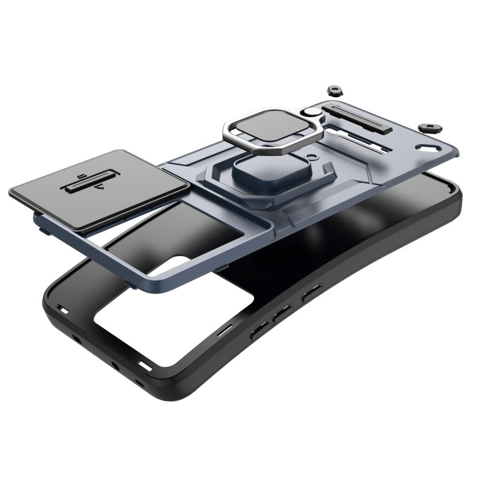Xiaomi 13T / 13T Pro Håndværker Mobil Cover m. Magnetisk Kickstand & Cam Slider - Sort