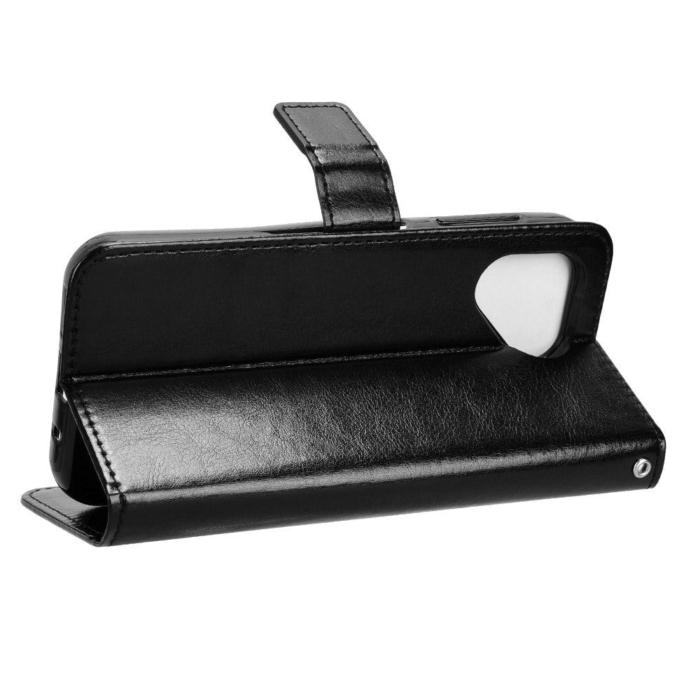 Fairphone 5 Læder Mobil Cover m. Pung & Strop - Sort