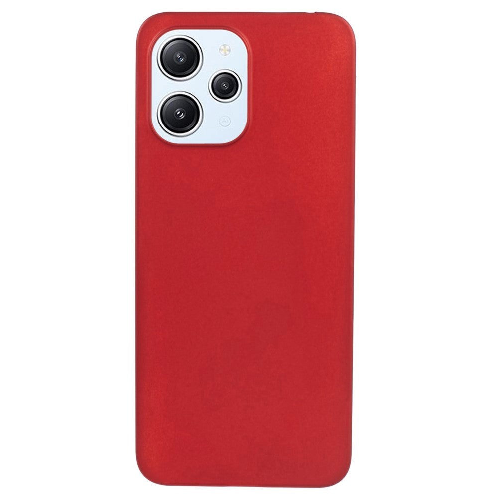 Xiaomi Redmi 12 (4G) / 12 (5G) / Poco M6 Pro (5G) Hårdt Plastik Mobil Cover - Rød