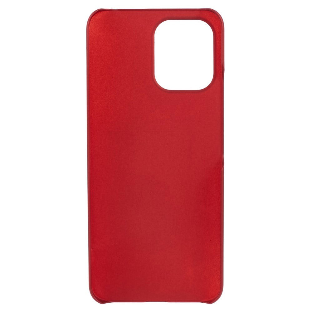 Xiaomi Redmi 12 (4G) / 12 (5G) / Poco M6 Pro (5G) Hårdt Plastik Mobil Cover - Rød