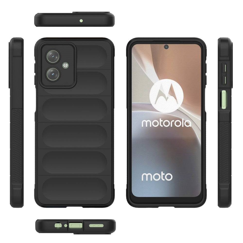 EIDERWOOD Motorola Moto G54 Fleksibelt Plastik Mobil Cover - Sort