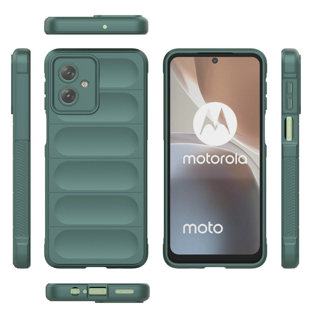 EIDERWOOD Motorola Moto G54 Fleksibelt Plastik Mobil Cover - Grøn