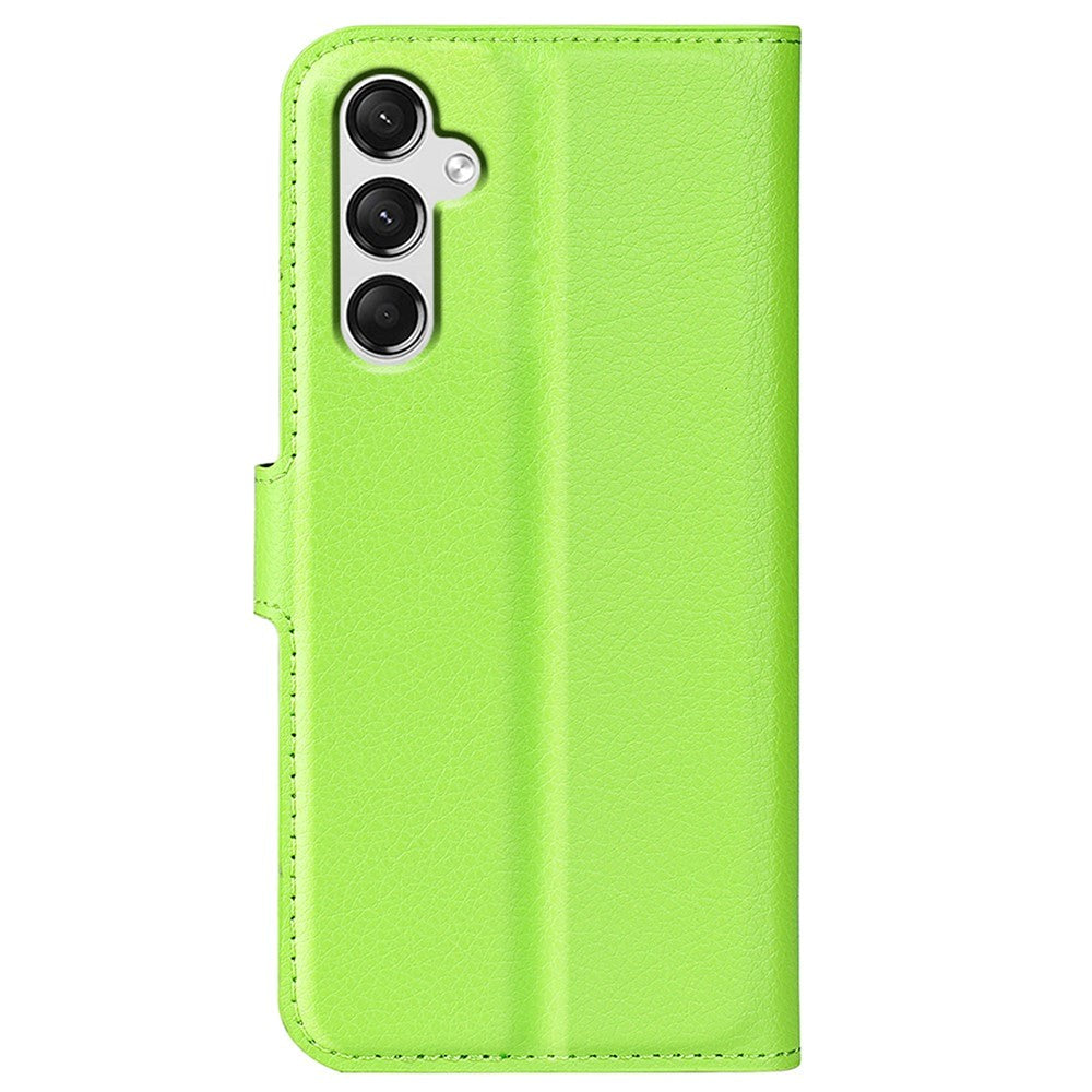 Samsung Galaxy A25 (5G) Litchi Læder Mobil Cover m. Pung - Grøn