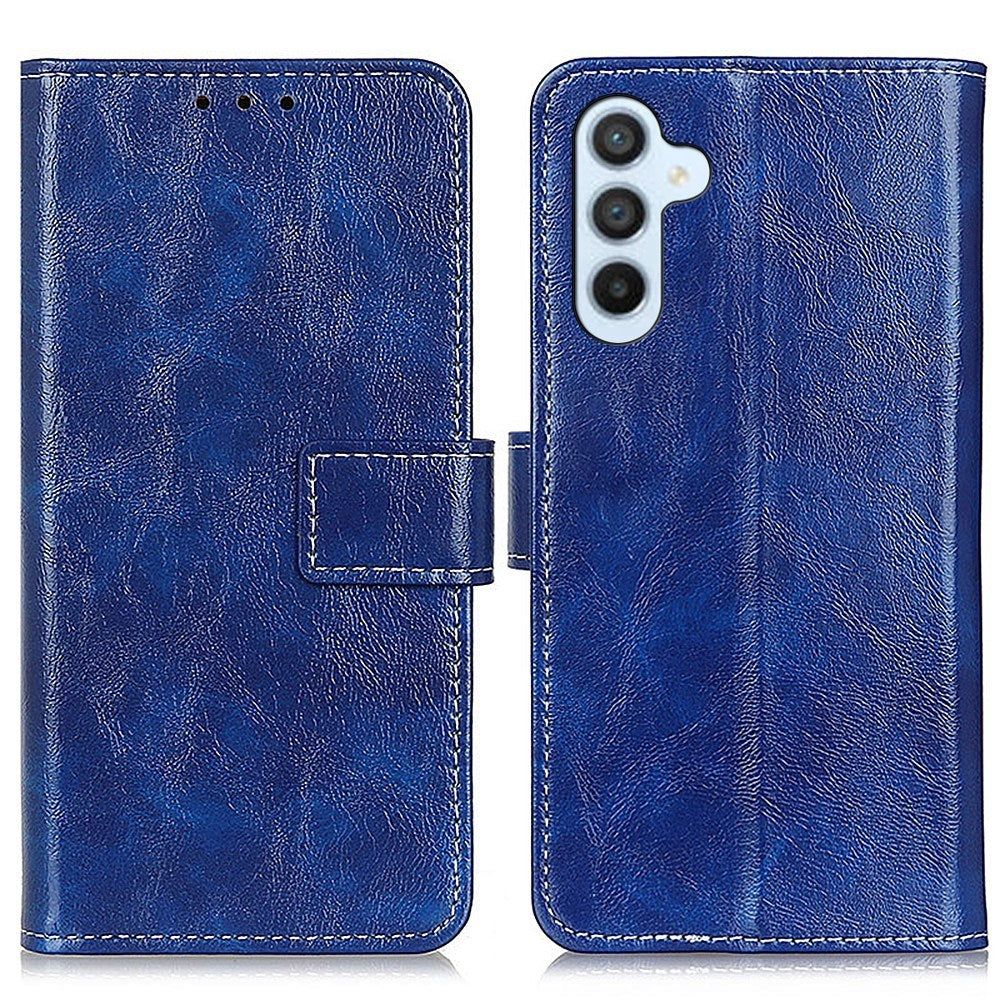 EIDERWOOD - Samsung Galaxy S24+ (Plus) Kunstlæder Flip Cover - Blå