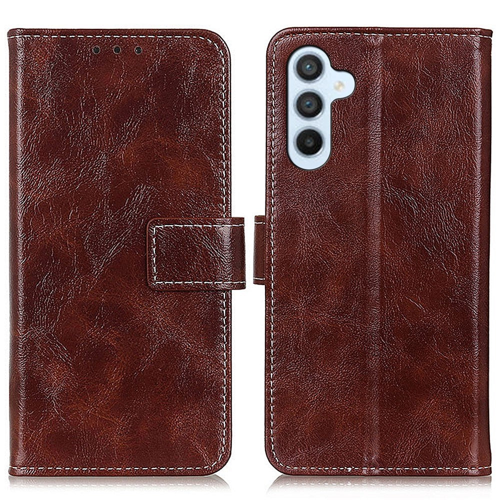 EIDERWOOD - Samsung Galaxy S24+ (Plus) Kunstlæder Flip Cover - Brun