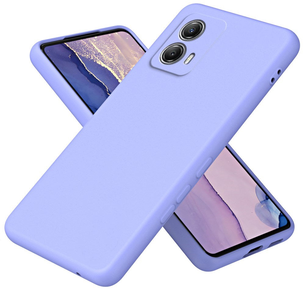 EIDERWOOD Motorola Moto G53 Liquid Silikone Mobil Cover - Lilla