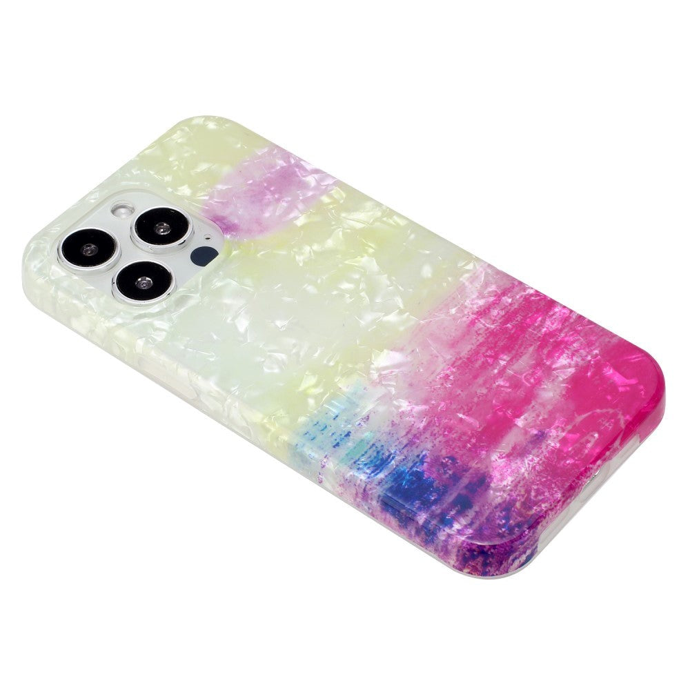 iPhone 15 Pro Fleksibelt Plastik Mobil Cover m. Motiv - Flerfarvet Hav