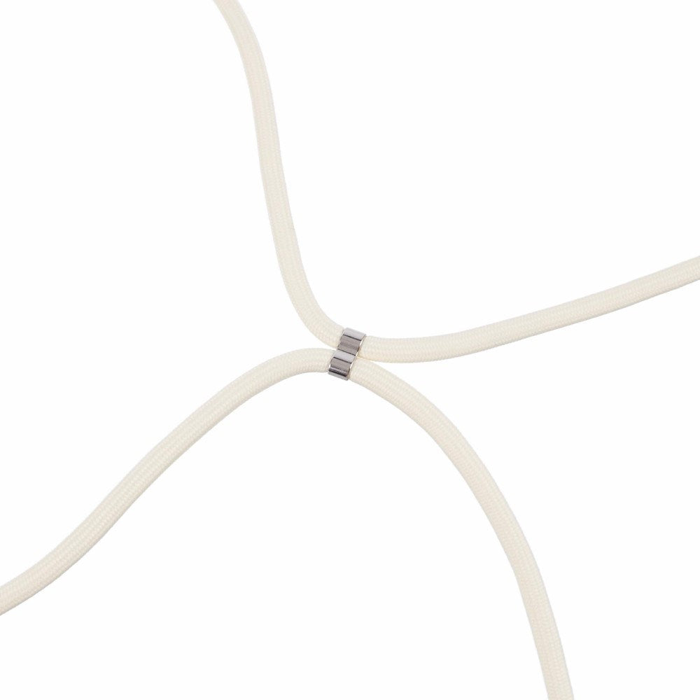 EIDERWOOD OnePlus Nord 3 (5G) Fleksibelt Plastik Mobil Cover m. Justerbar Strop - Hvid