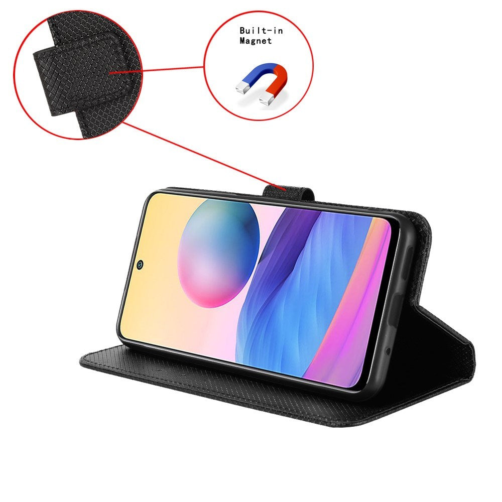 EIDERWOOD Xiaomi Redmi Note 13 Pro (5G) / Poco X6 Læder Mobil Cover m. Strop & Tekstur - Sort