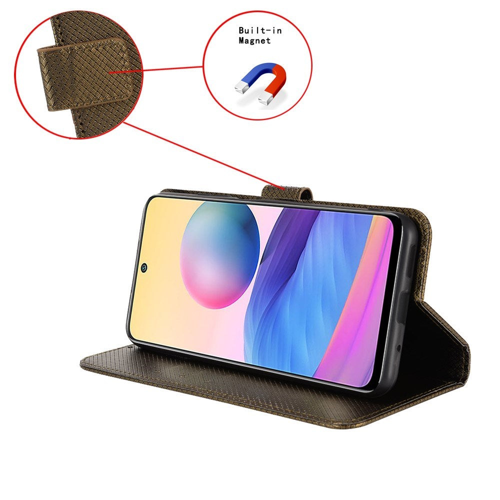 EIDERWOOD Xiaomi Redmi Note 13 Pro (5G) / Poco X6 Læder Mobil Cover m. Strop & Tekstur - Brun