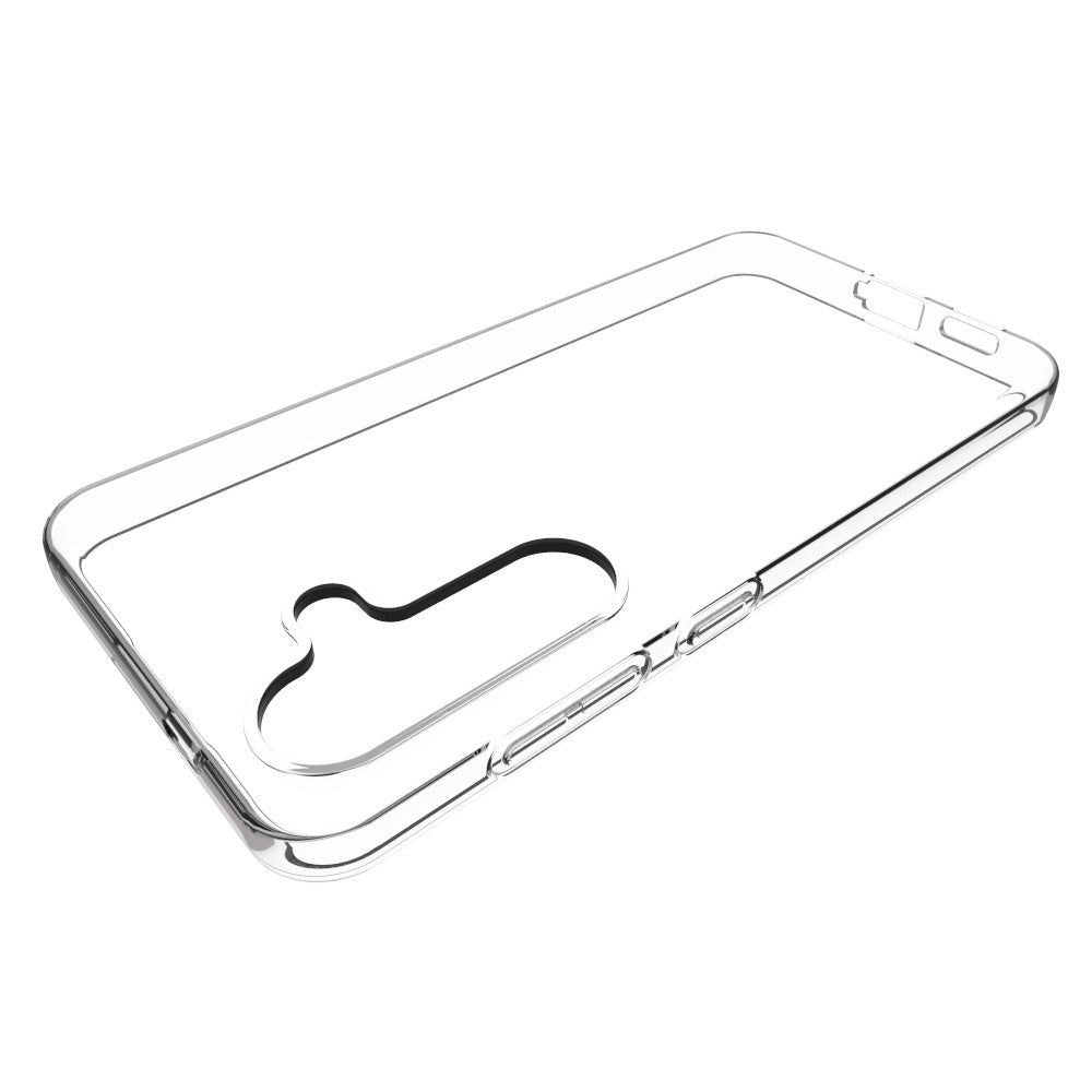 Samsung Galaxy S24 Fleksibelt Plastik Mobil Cover - Gennemsigtig