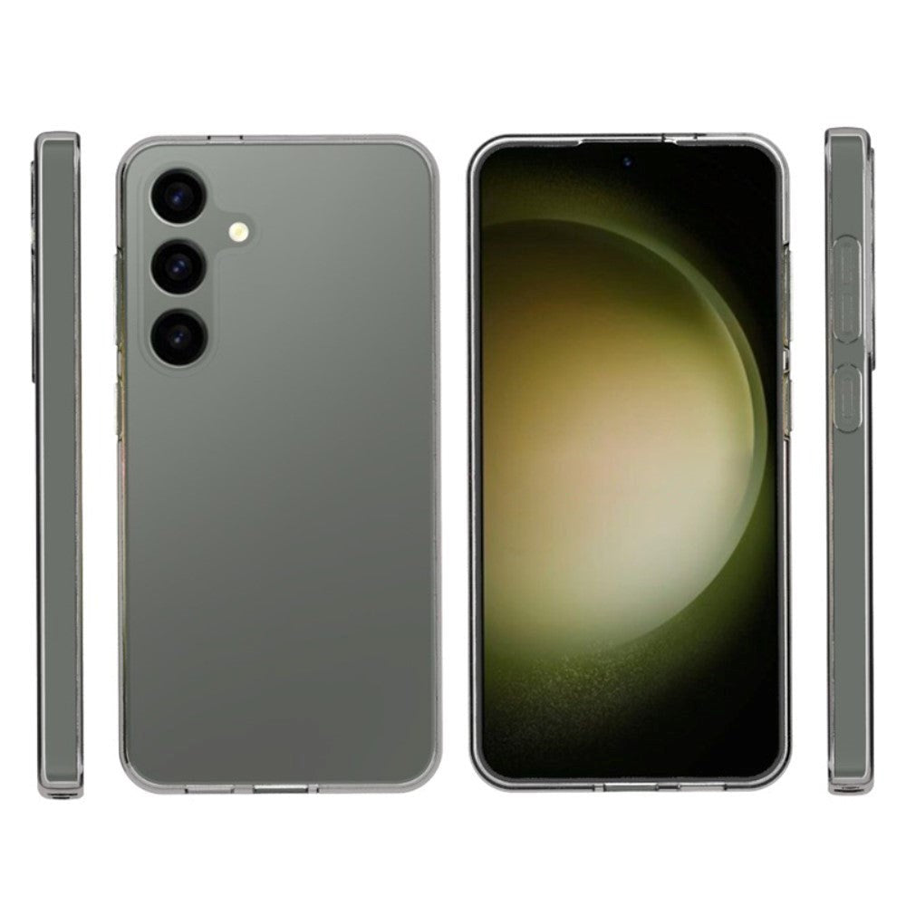 Samsung Galaxy S24 Fleksibelt Plastik Mobil Cover - Gennemsigtig