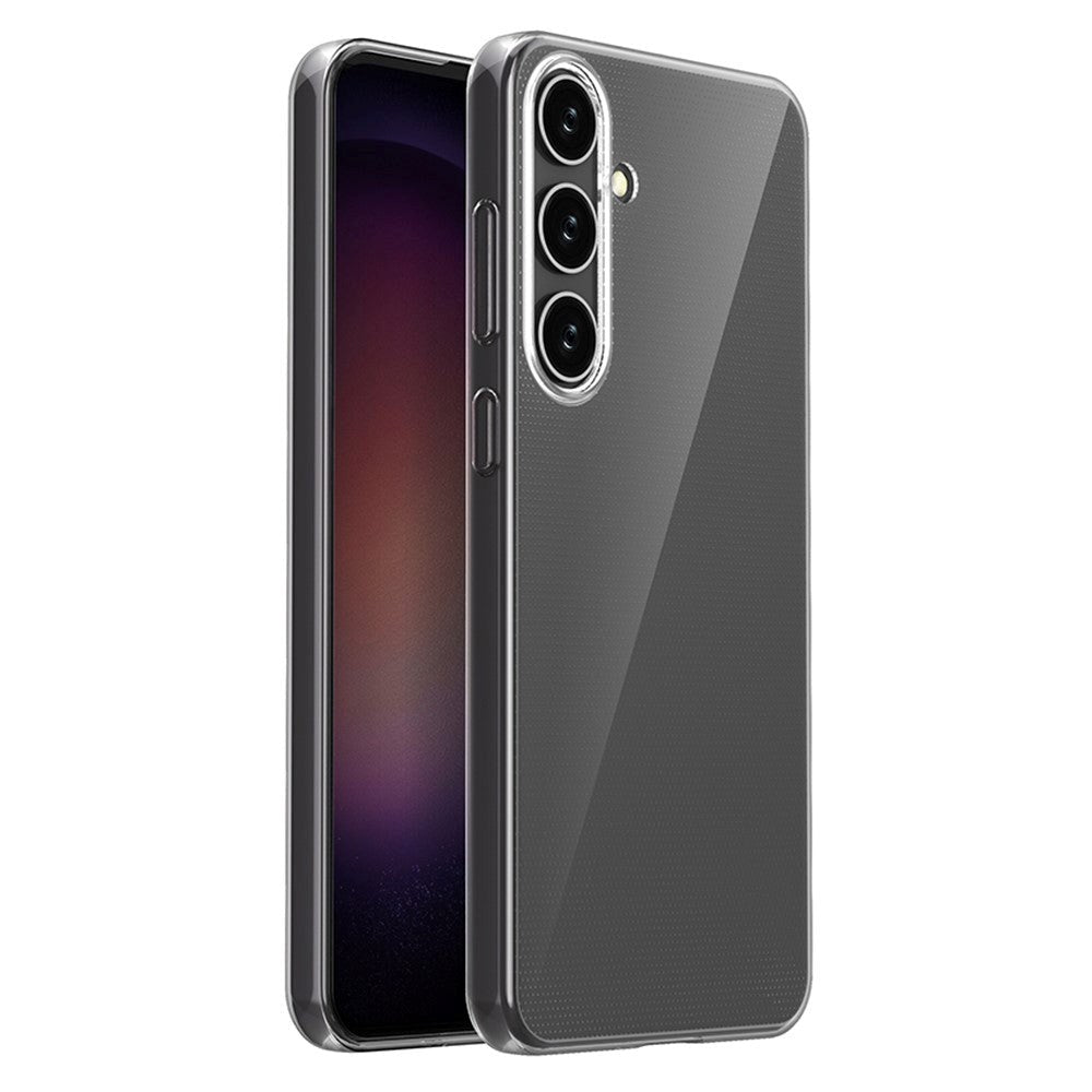 Samsung Galaxy S24+ (Plus) Fleksibelt TPU Plastik Mobil Cover - Gennemsigtig