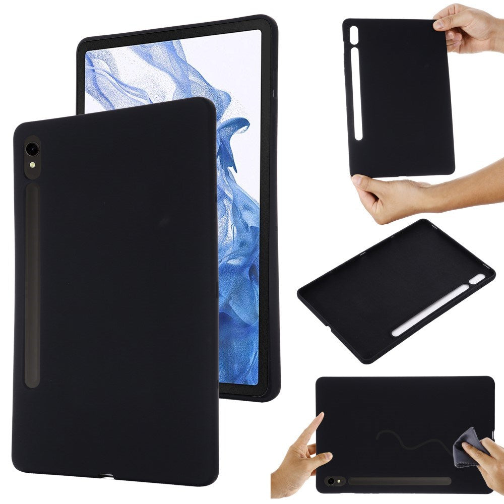EIDERWOOD Samsung Galaxy Tab S10 FE / S9 FE Foret Silikone Tablet Case - Sort