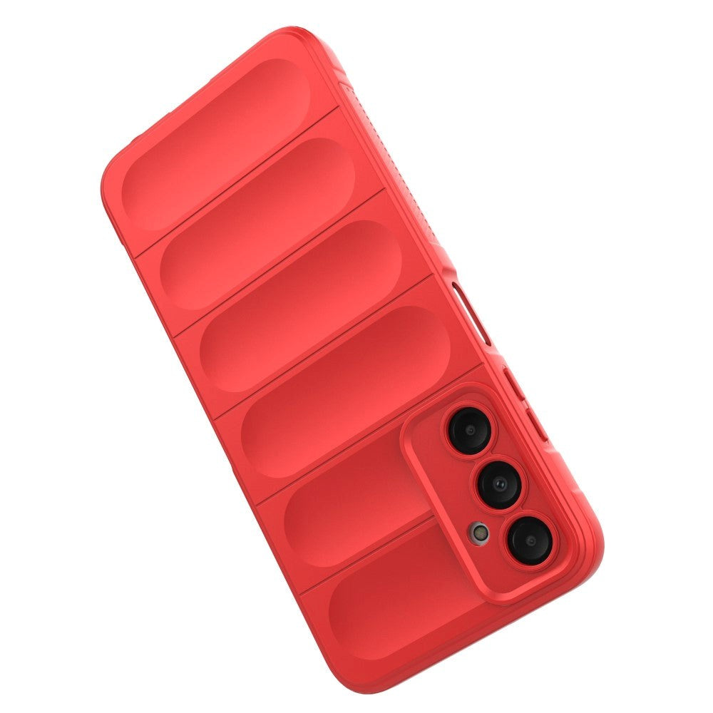 Samsung Galaxy A05s Fleksibelt Plastik Mobil Cover - Rød