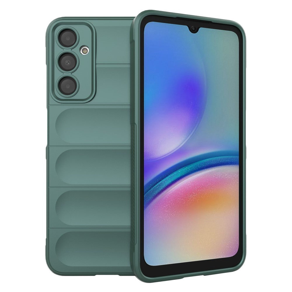 Samsung Galaxy A05s Fleksibelt Plastik Mobil Cover - Grøn