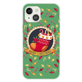 iPhone 15 Plus Fleksibelt Plast Mobil Jule Cover - Merry Christmas - Julesok