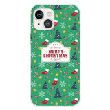 iPhone 15 Plus Fleksibelt Plast Mobil Jule Cover - Merry Christmas - Juletema