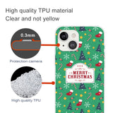 iPhone 15 Plus Fleksibelt Plast Mobil Jule Cover - Merry Christmas - Juletema