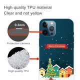 iPhone 15 Pro Fleksibelt Plast Mobil Jule Cover - Merry Christmas - Juleby