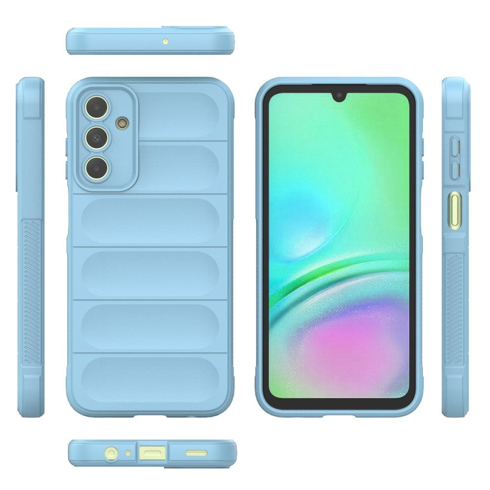 Samsung Galaxy A15 (5G) / A15 Fleksibelt Plastik Mobil Cover - Lyseblå