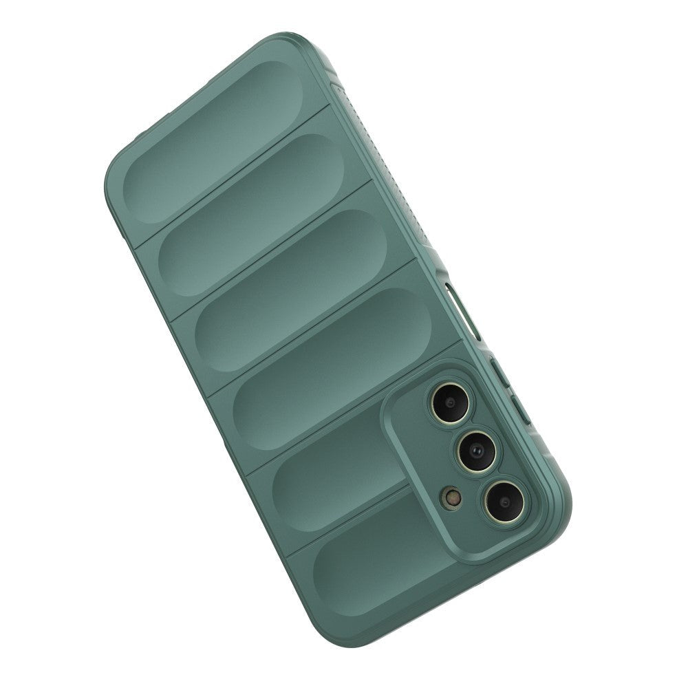 Samsung Galaxy A15 (5G) / A15 Fleksibelt Plastik Mobil Cover - Grøn