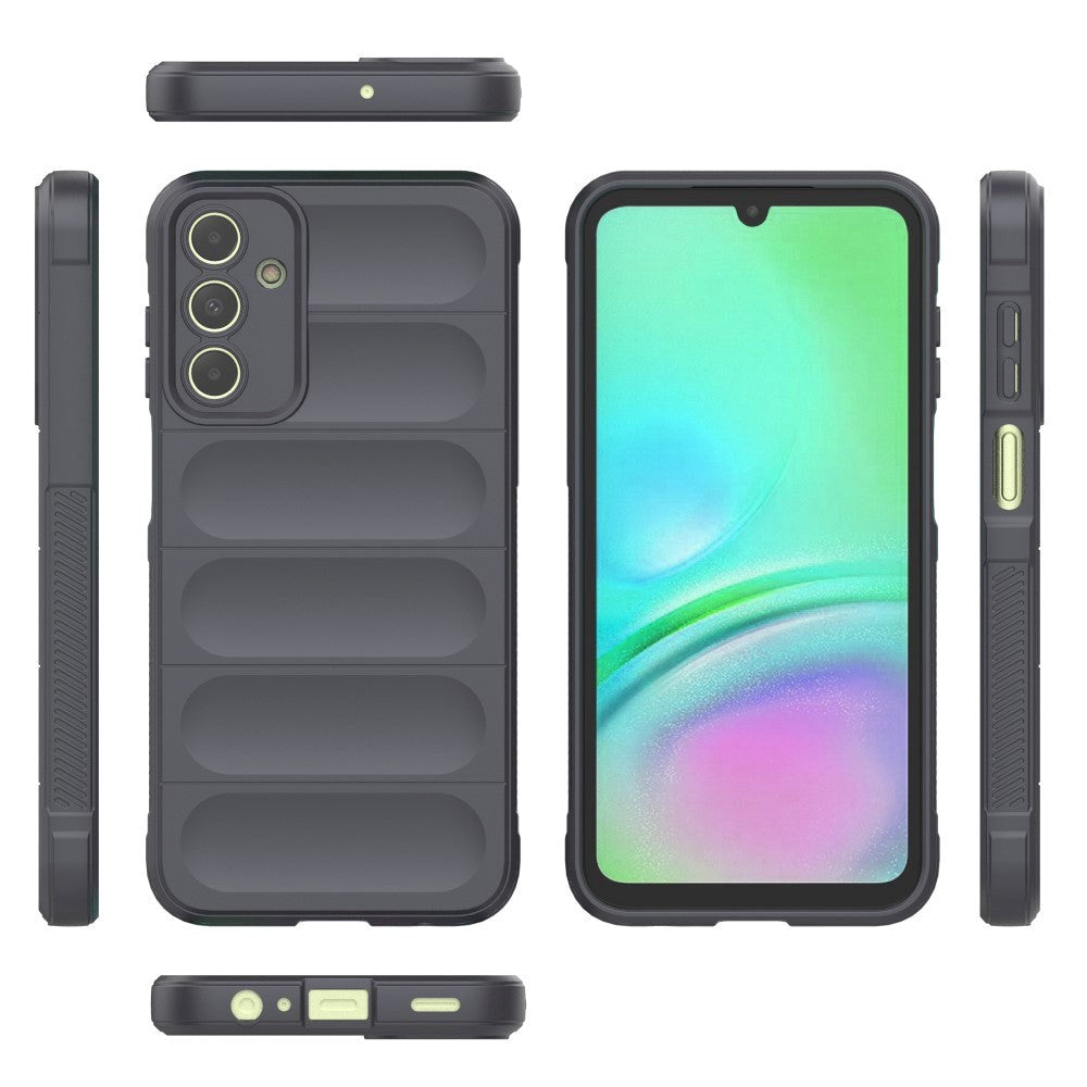 Samsung Galaxy A15 (5G) / A15 Fleksibelt Plastik Mobil Cover - Grå