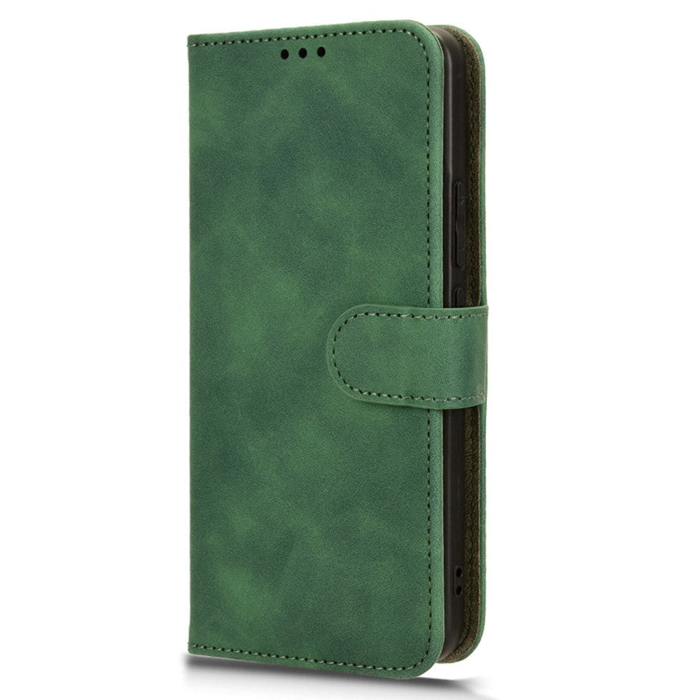 Xiaomi 14 Pro Læder Mobil Cover m. Kortholder & Ståfunktion - Grøn