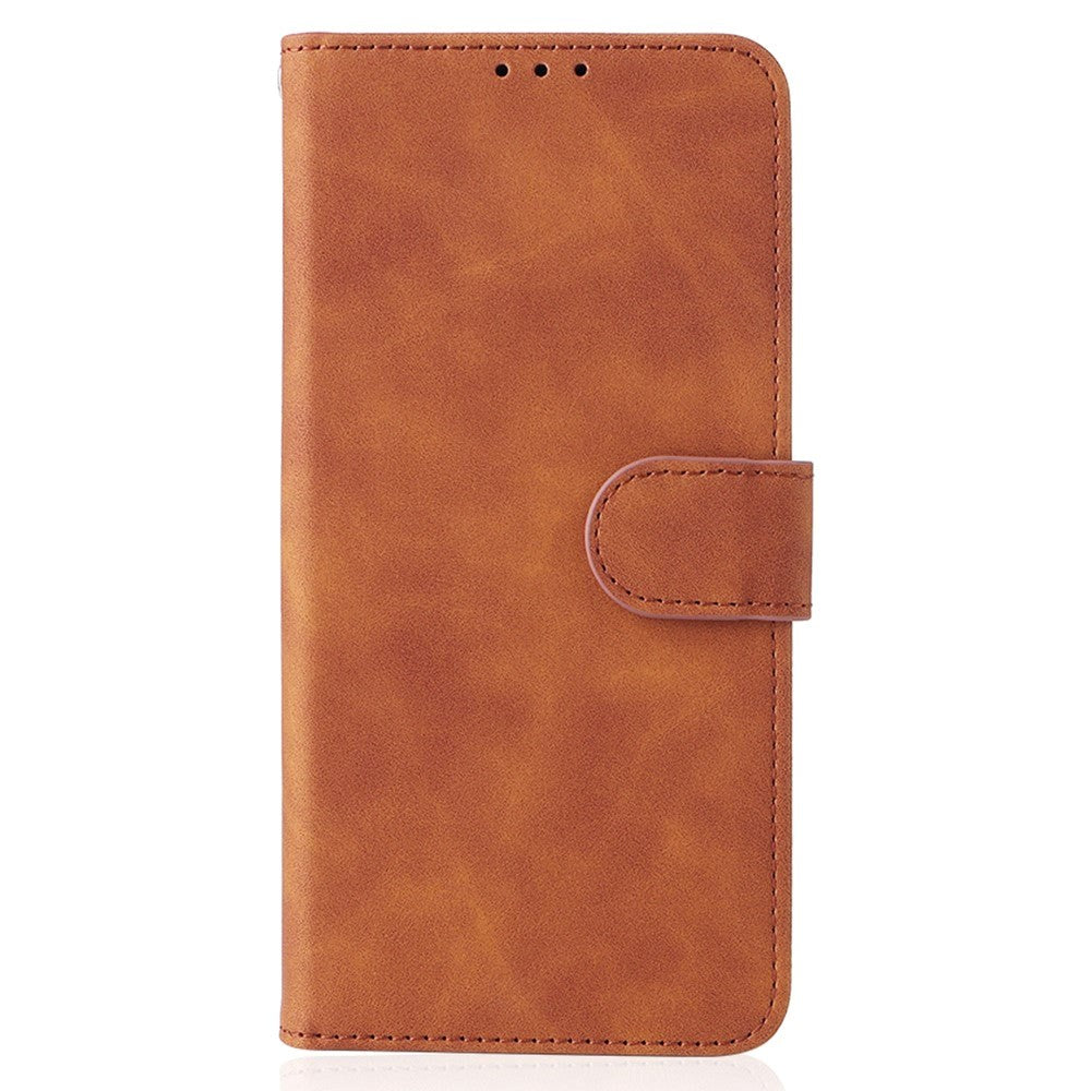 Xiaomi 14 Pro Læder Mobil Cover m. Kortholder & Ståfunktion - Brun