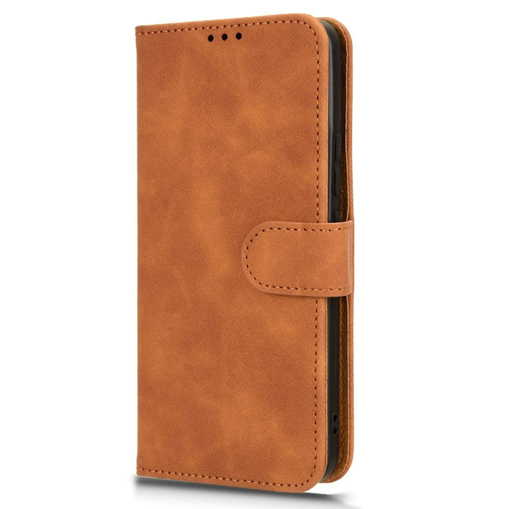 Xiaomi 14 Pro Læder Mobil Cover m. Kortholder & Ståfunktion - Brun