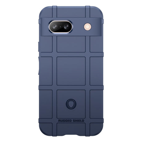 Google Pixel 8a Rugged Shield Series Håndværker Mobil Cover - Blå