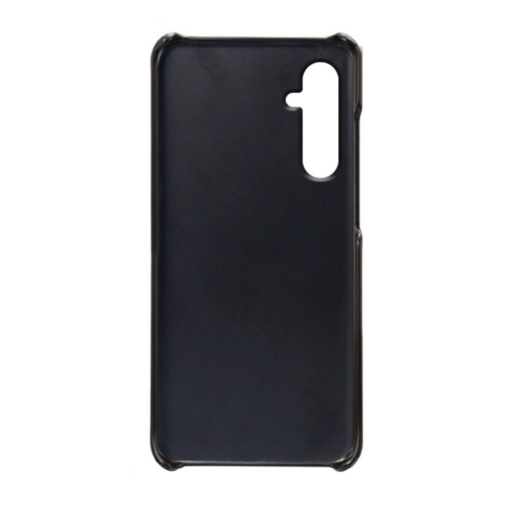 EIDERWOOD Samsung Galaxy S23 FE Læderbelagt Plastik Mobil Cover m. Kortholder - Sort