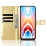 EIDERWOOD OnePlus Nord N30 SE (5G) / Oppo A79 (5G) Læder Mobil Cover m. Pung & Ståfunktion - Guld