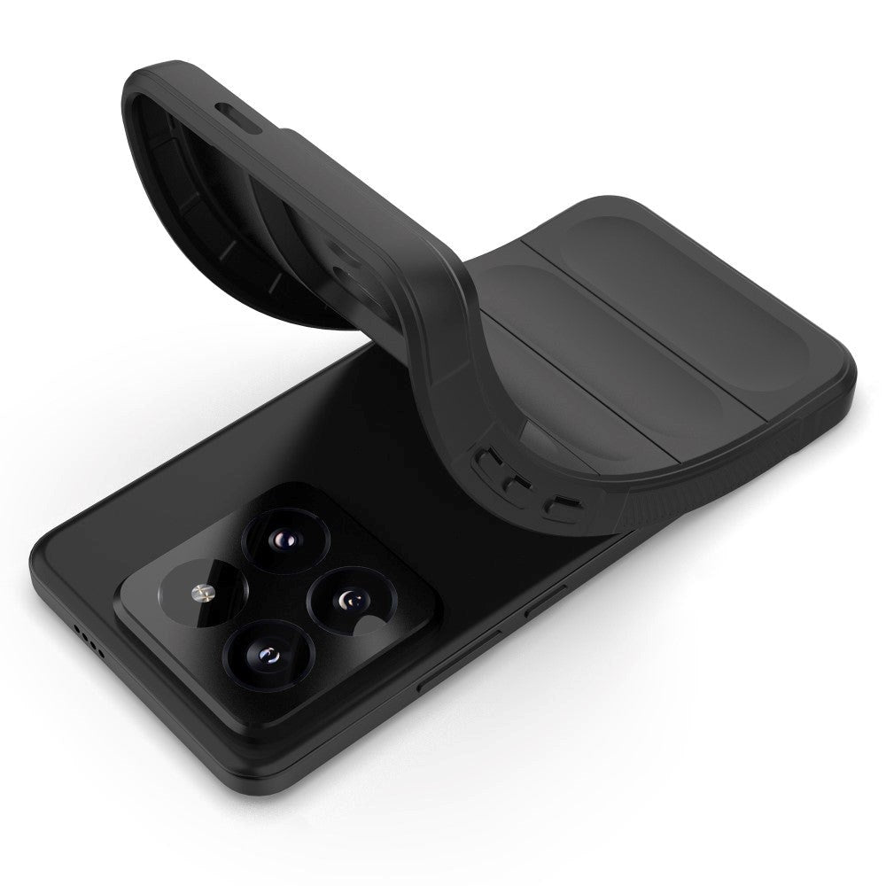 Xiaomi 14 Pro Fleksibelt Plastik Mobil Cover - Grå