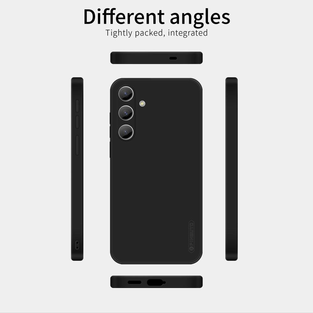 Samsung Galaxy S24+ (Plus) Pinwuyo Silikone Mobil Cover - Sort