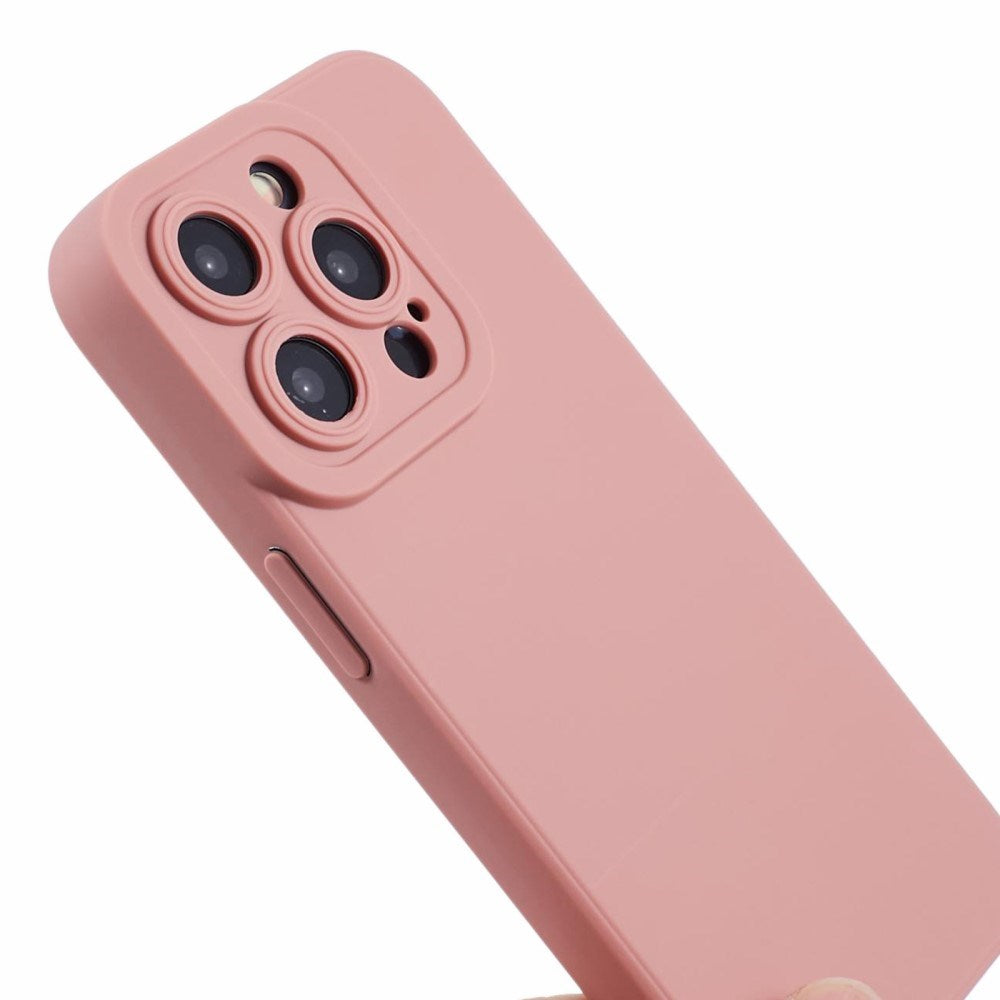 EIDERWOOD iPhone 12 Pro Max Fleksibelt Plastik Mobil Cover - Lyserød