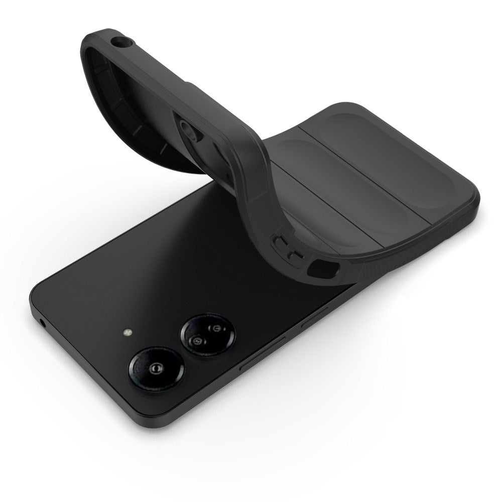 EIDERWOOD Xiaomi Poco C65 / Redmi 13C (4G) Fleksibelt Plastik Mobil Cover - Mørkegrå