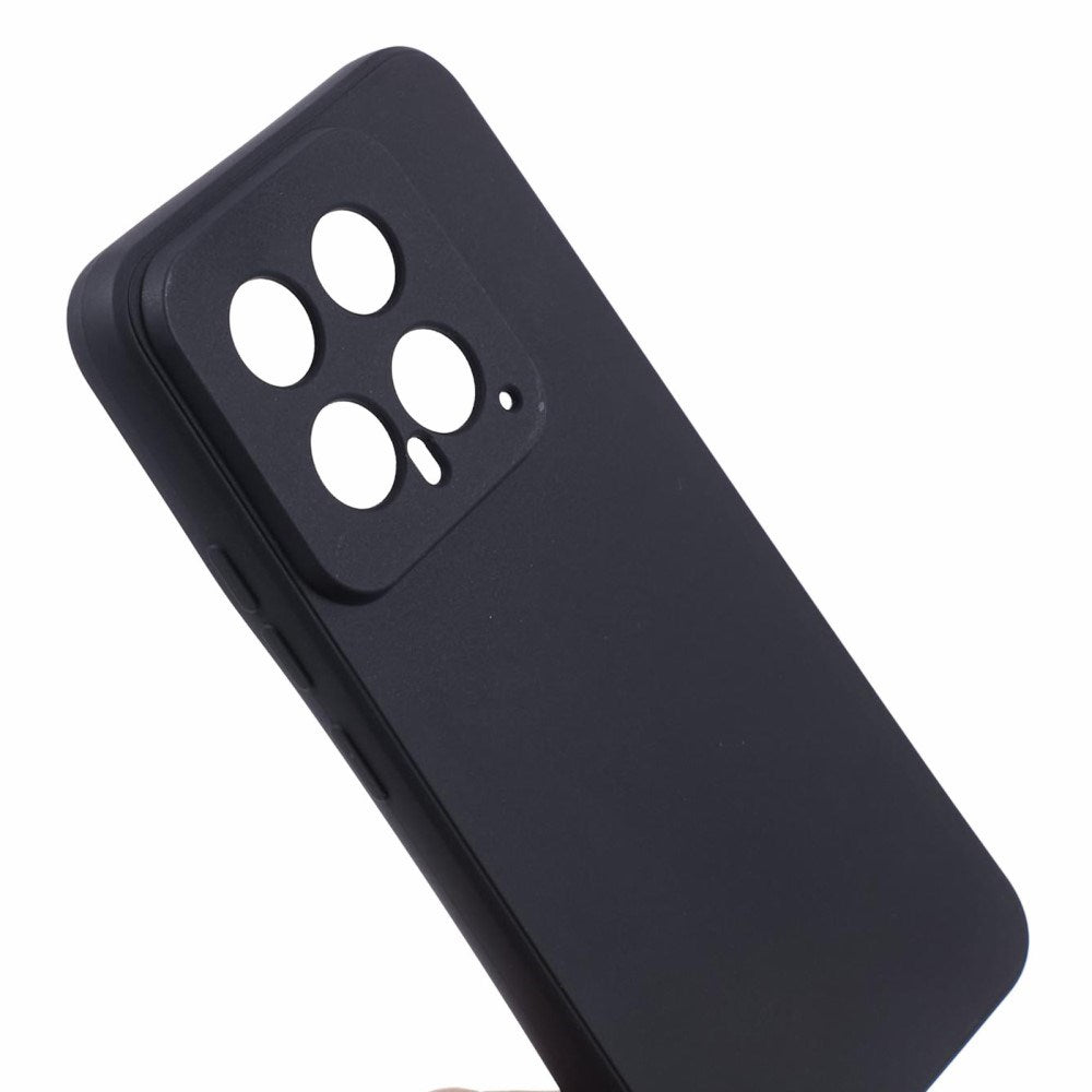 EIDERWOOD Xiaomi 14 Fleksibelt TPU Plastik Mobil Cover - Sort