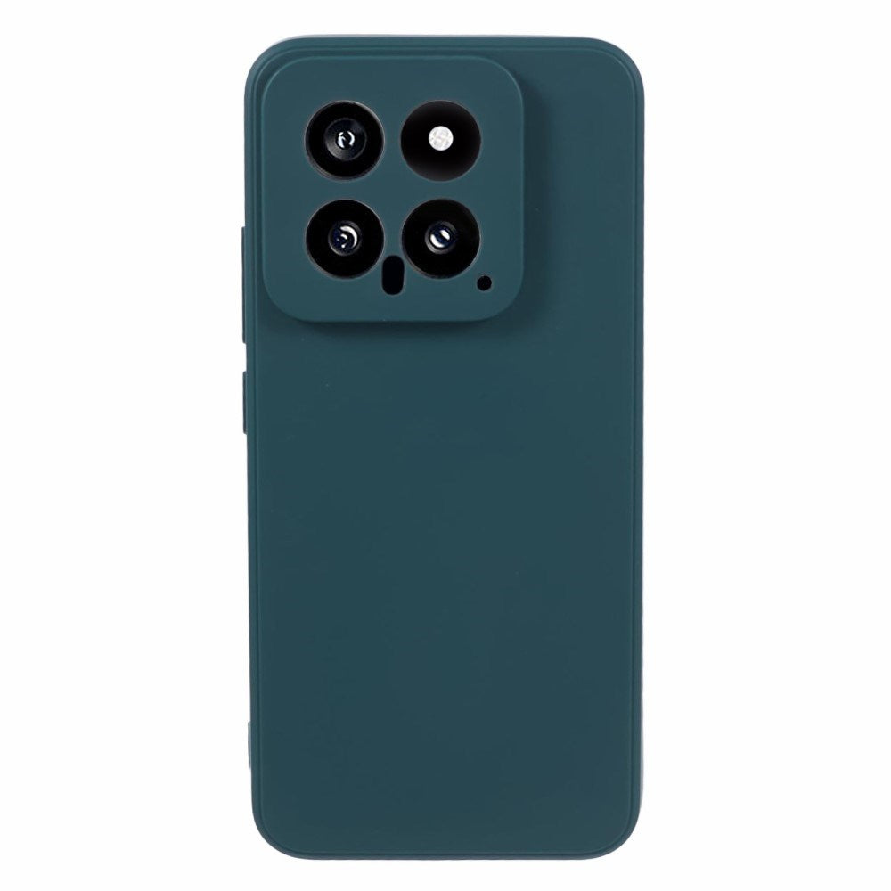 EIDERWOOD Xiaomi 14 Fleksibelt TPU Plastik Mobil Cover - Grøn
