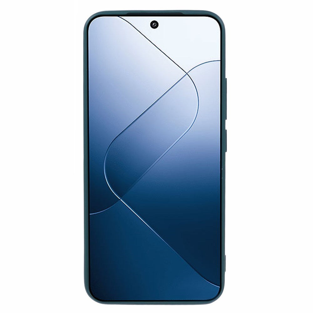 EIDERWOOD Xiaomi 14 Fleksibelt TPU Plastik Mobil Cover - Grøn