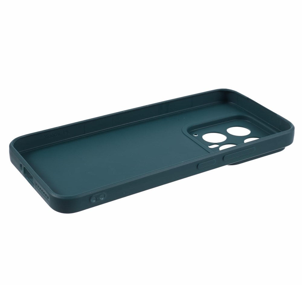 EIDERWOOD Xiaomi 14 Fleksibelt TPU Plastik Mobil Cover - Grøn