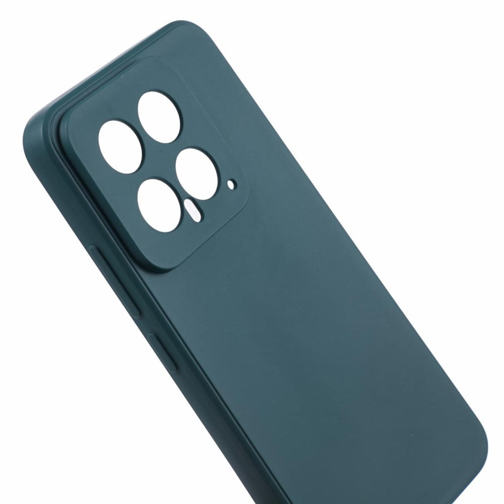 EIDERWOOD Xiaomi 14 Fleksibelt TPU Plastik Mobil Cover - Grøn