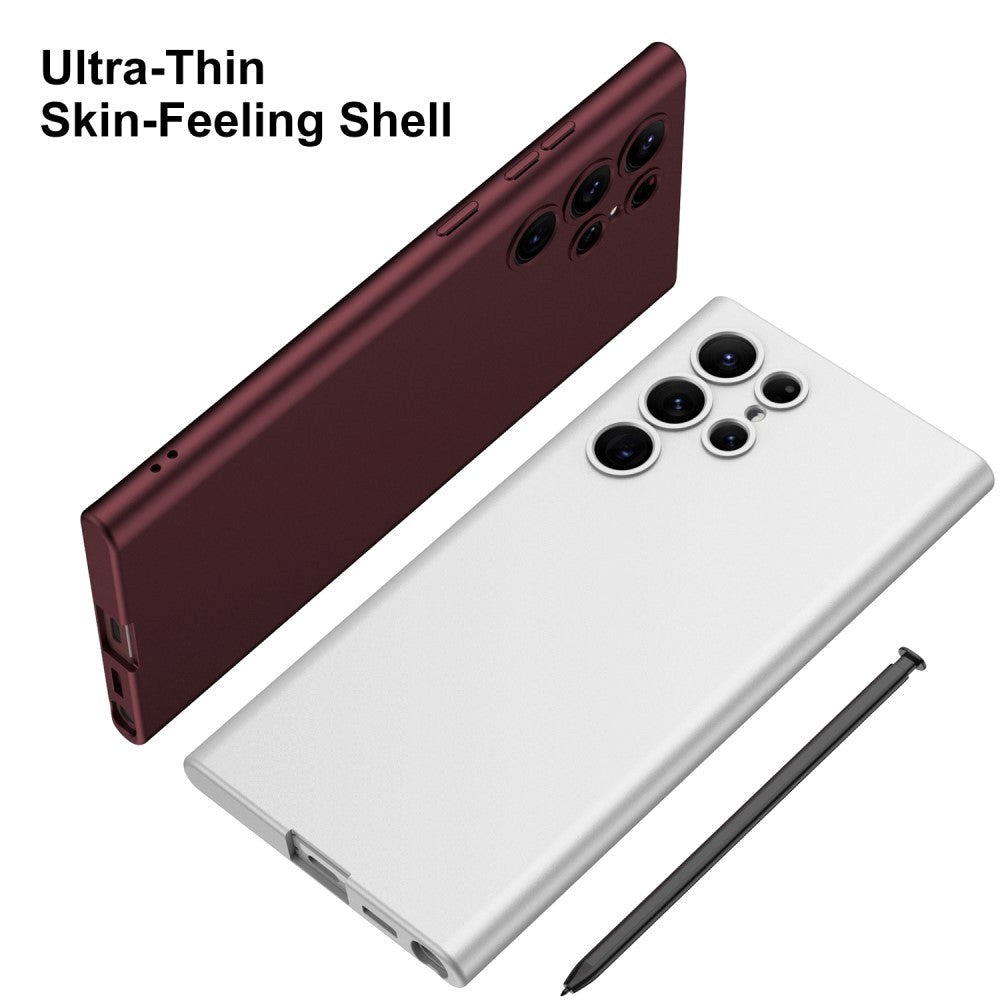 Samsung Galaxy S24 Ultra Fleksibel Plastik Mobil Cover - Sølv