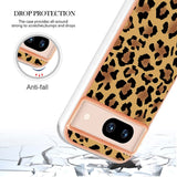 Google Pixel 8a Fleksibelt Plastik Mobil Cover m. Motiv - Leopard