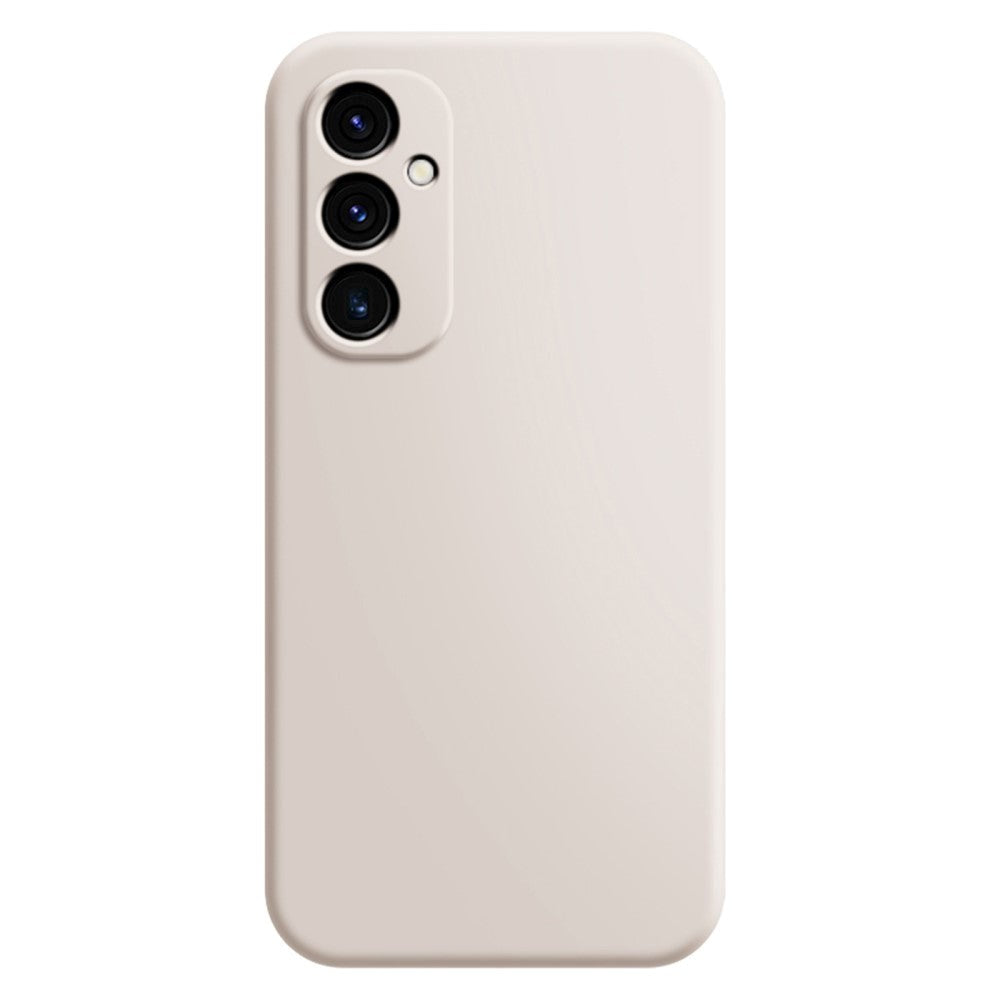 Samsung Galaxy A05s Mat Fleksibel Plastik Mobil Cover - Creme