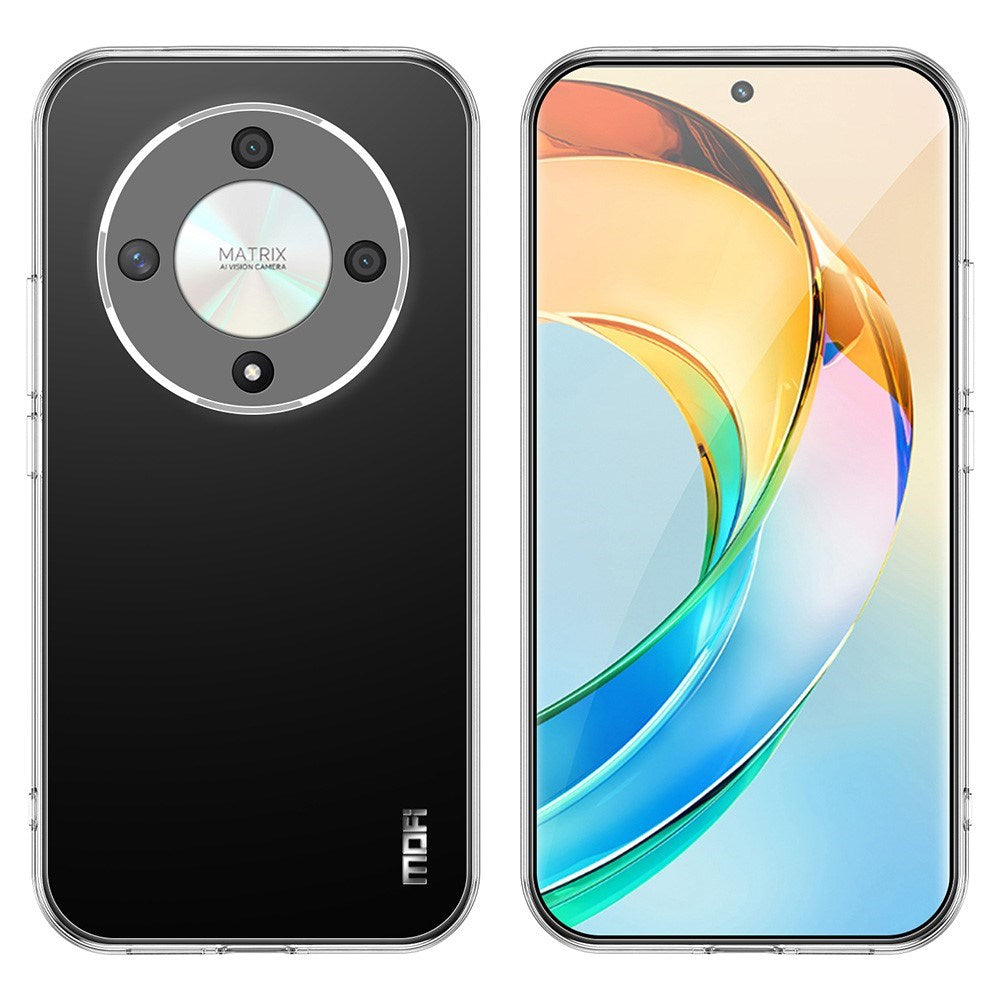 Honor Magic6 Lite (5G) - MOFI - Fleksibelt Plastik Cover - Gennemsigtig