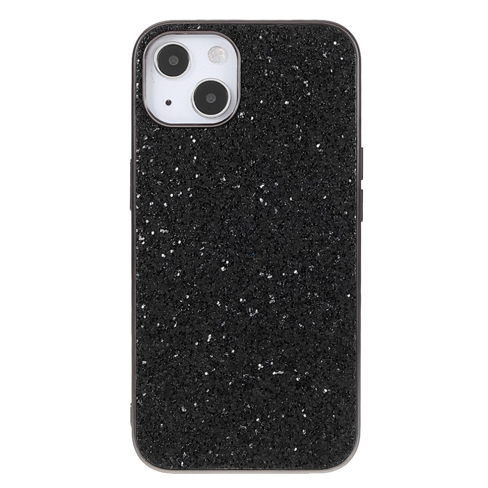 EIDERWOOD iPhone 14 Glitter Hybrid Mobil Cover - Sort