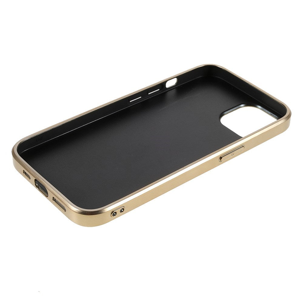 EIDERWOOD iPhone 14 Glitter Hybrid Mobil Cover - Guld